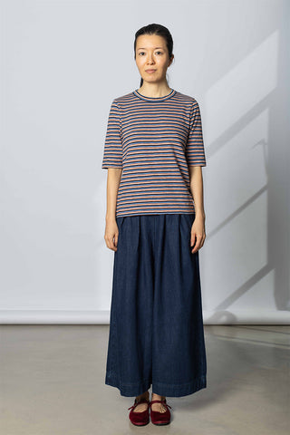 Cleo Cotton Stripe Tee - Multi