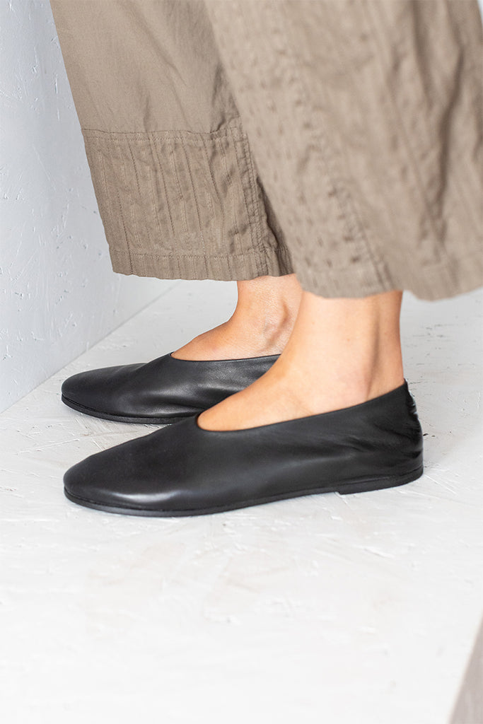 Coltellaccio Ballerina Shoes - Black