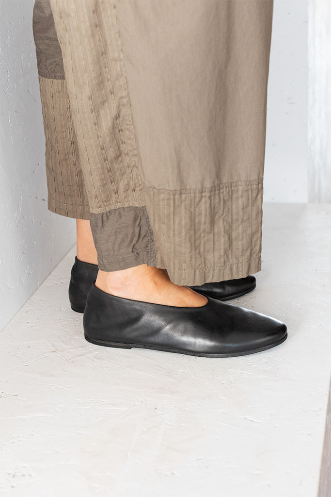 Coltellaccio Ballerina Shoes - Black