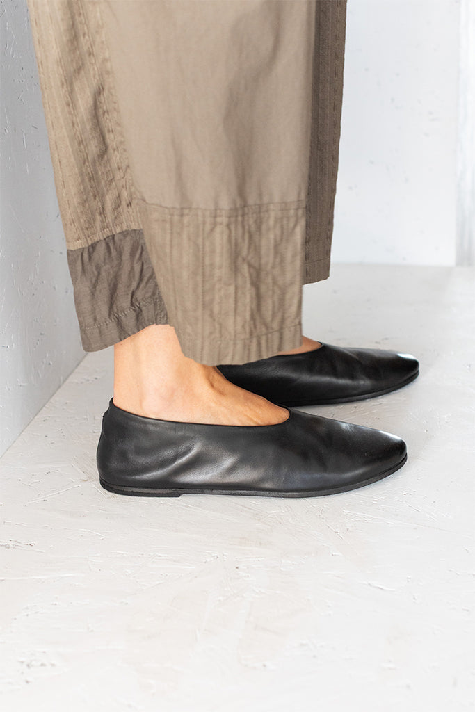 Coltellaccio Ballerina Shoes - Black