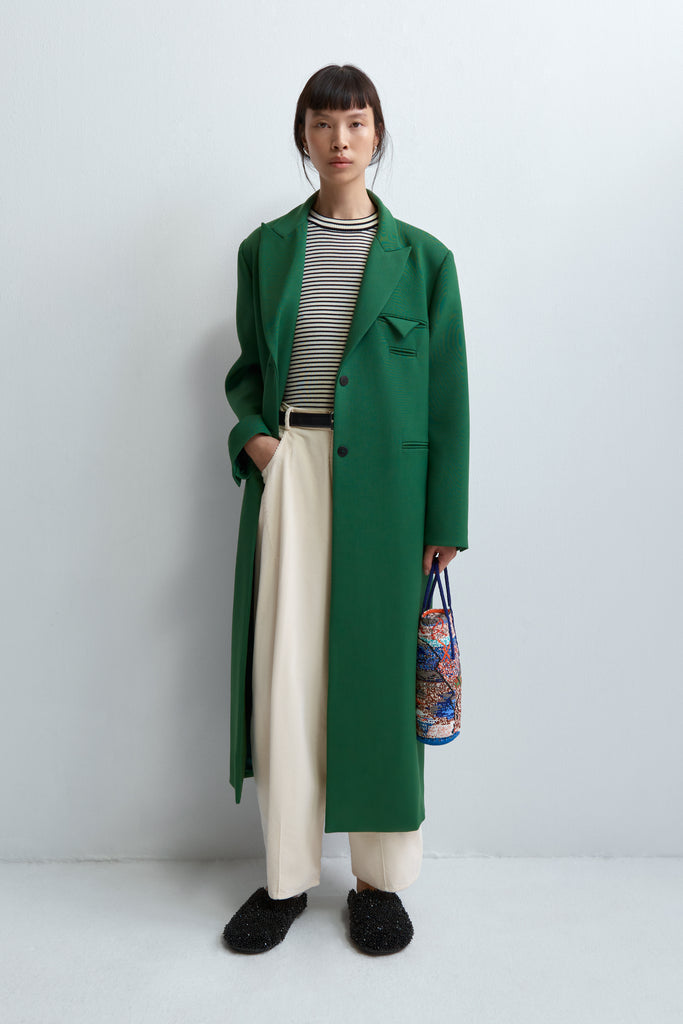 Light Wool Coat Pino