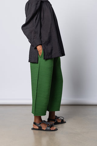 Corrugated Pants - Green
