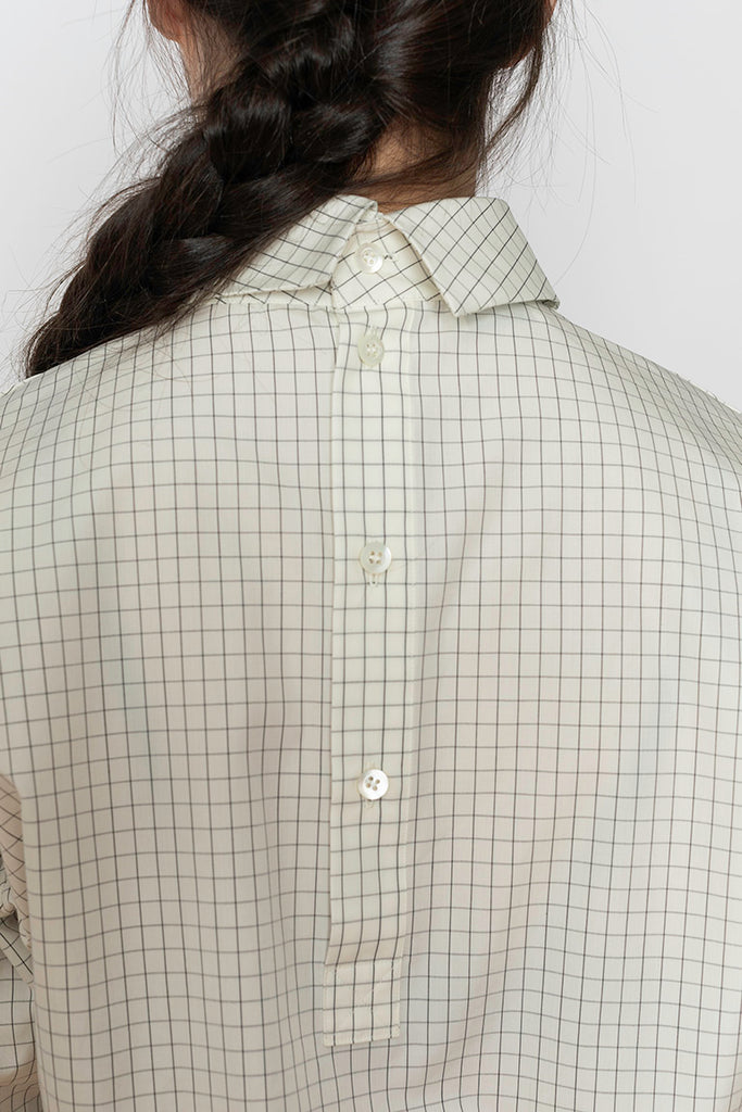 Corso Turtleneck Shirt - Grid Check