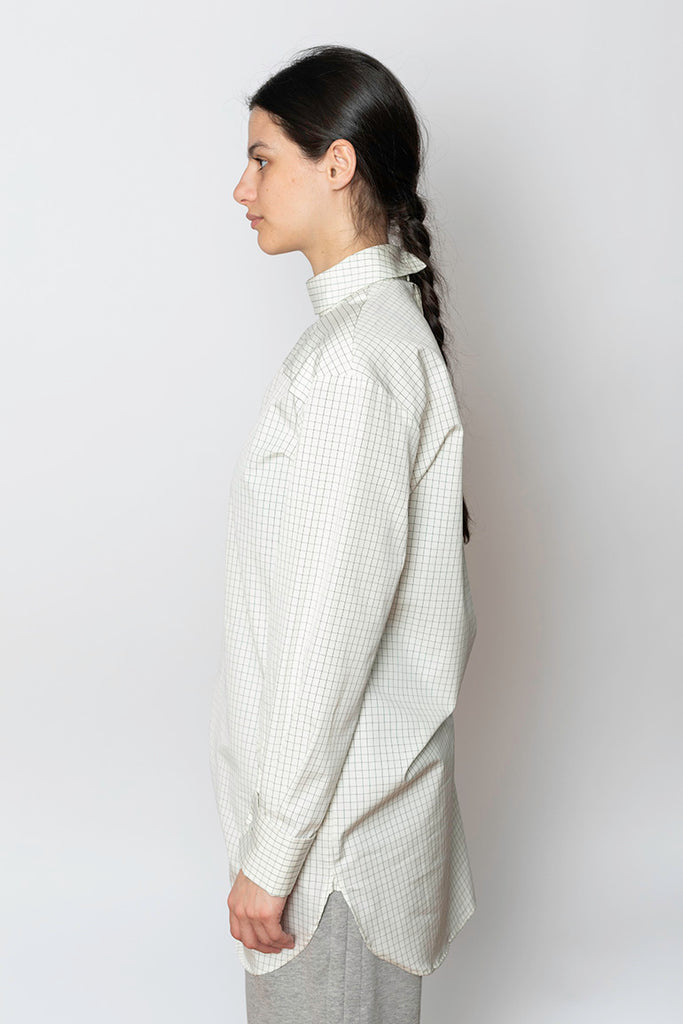 Corso Turtleneck Shirt - Grid Check