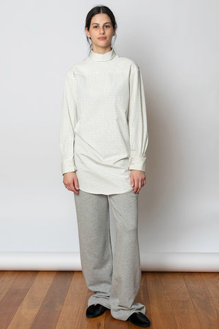 Corso Turtleneck Shirt - Grid Check