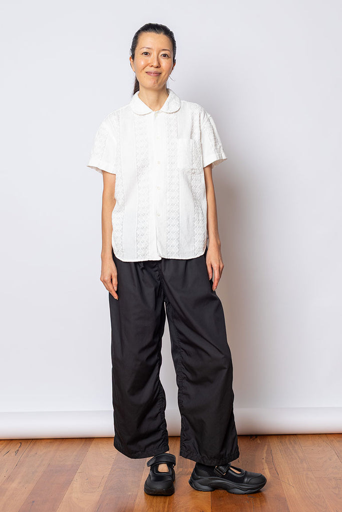 Cotton Braid Blouse - White