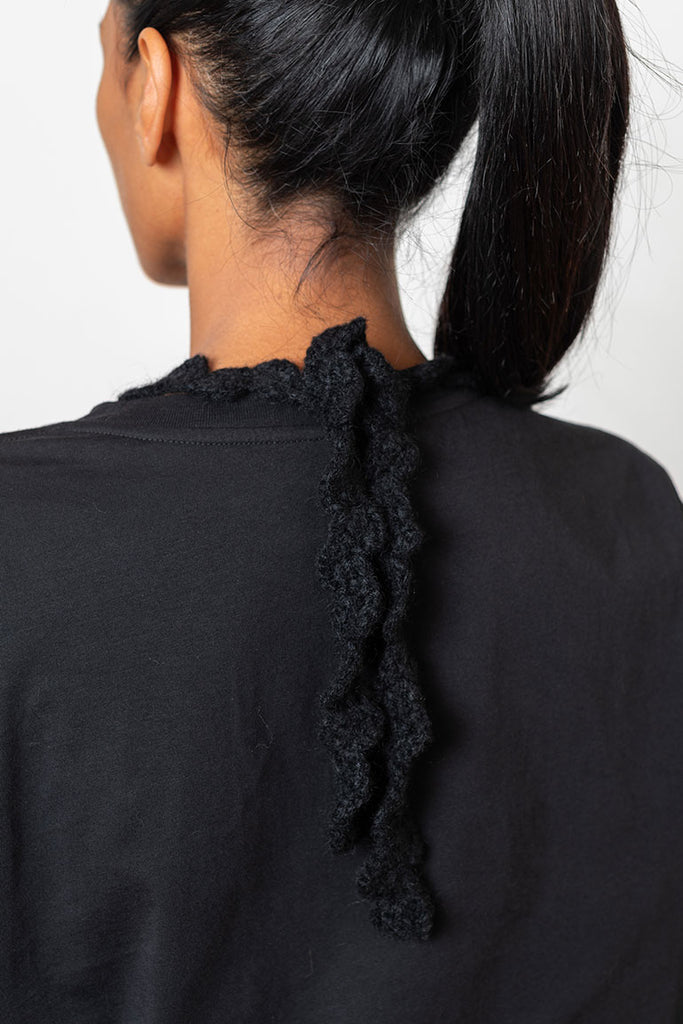 Crochet Collar - Black