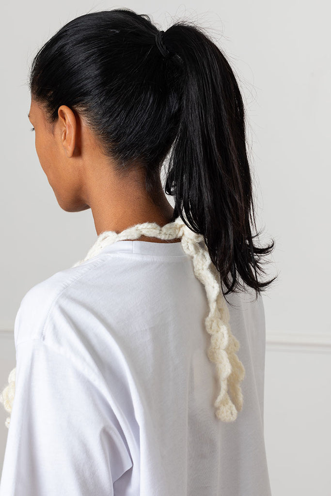 Crochet Collar - Natural