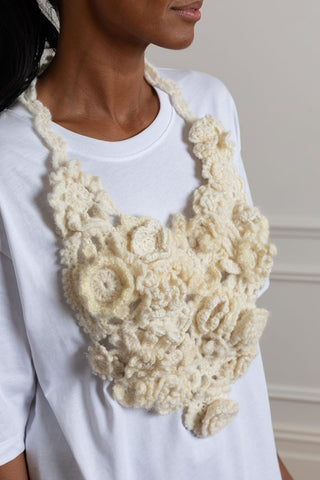 Crochet Collar - Natural