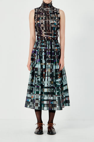 Everyday Holiday Skirt - Black Multi