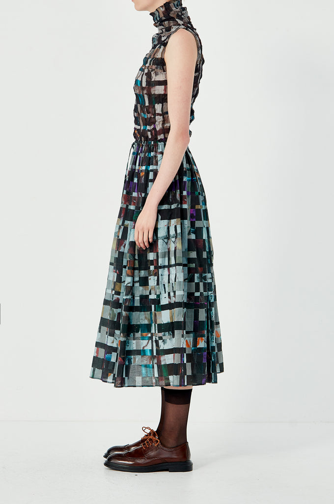Everyday Holiday Skirt - Black Multi