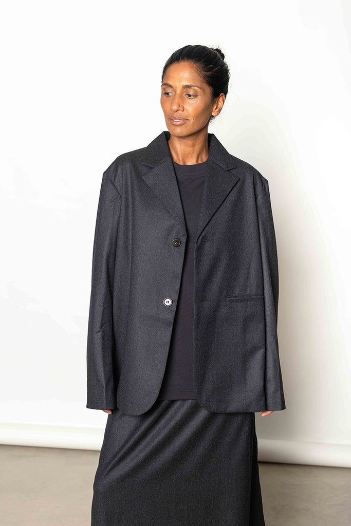 Cyrano Jacket - Charcoal Melange