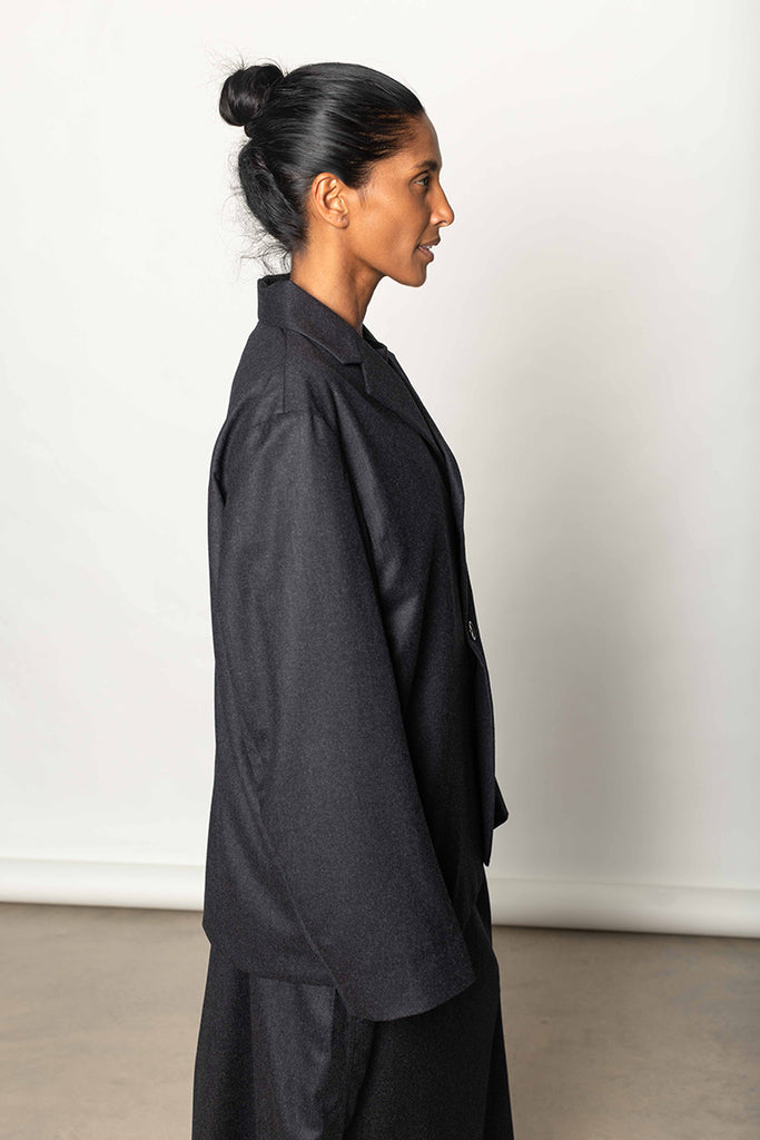 Cyrano Jacket - Charcoal Melange
