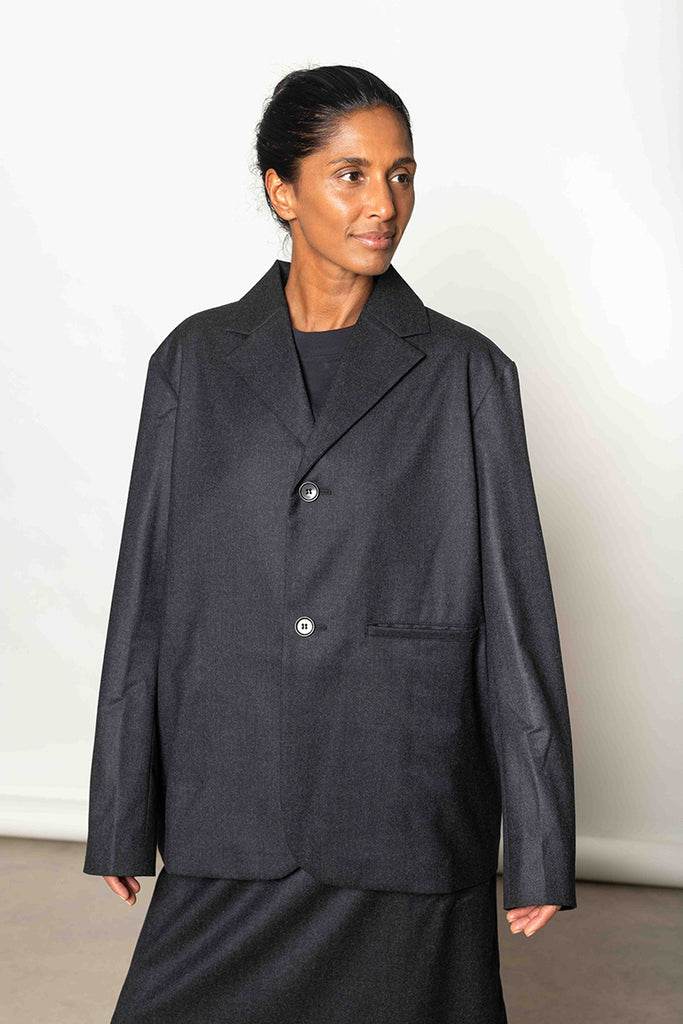 Cyrano Jacket - Charcoal Melange