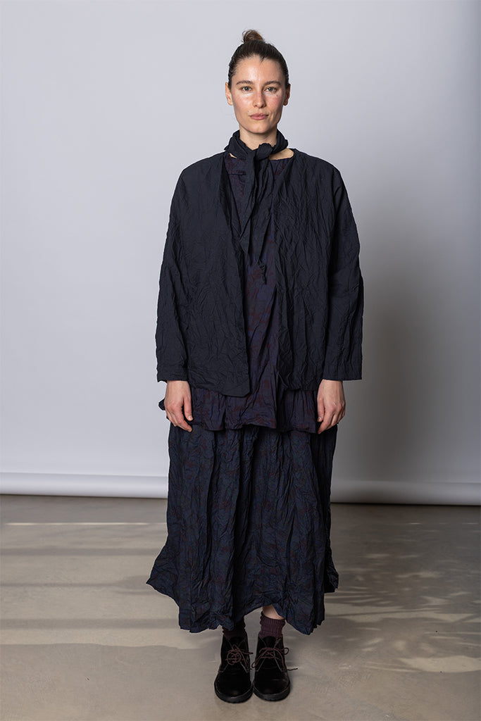 Daniela Gregis Giacca Jacket Bomber Singola Lavata - Black at Poepke.com