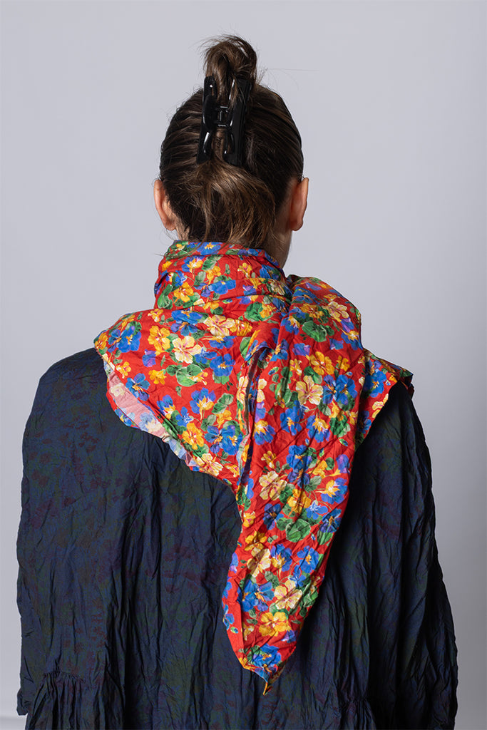 Scialle Shawl Lavato - Floral H