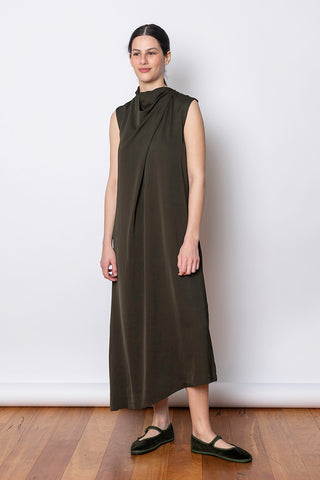 Devyr Dress - Mud Green