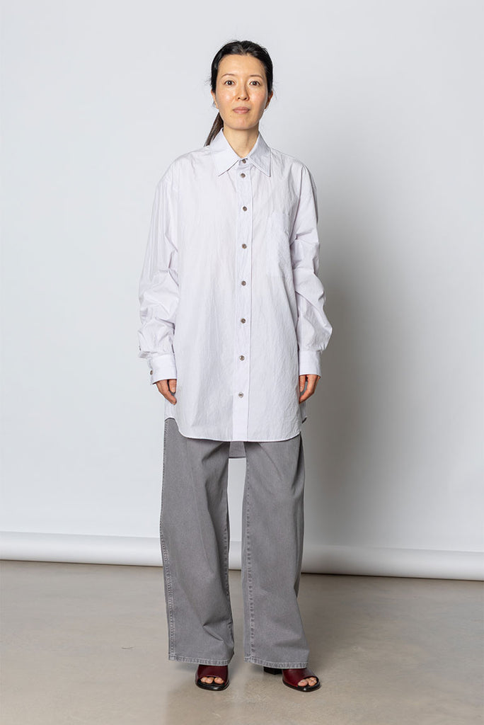 Double Pocket Shirt - Misty Lilac