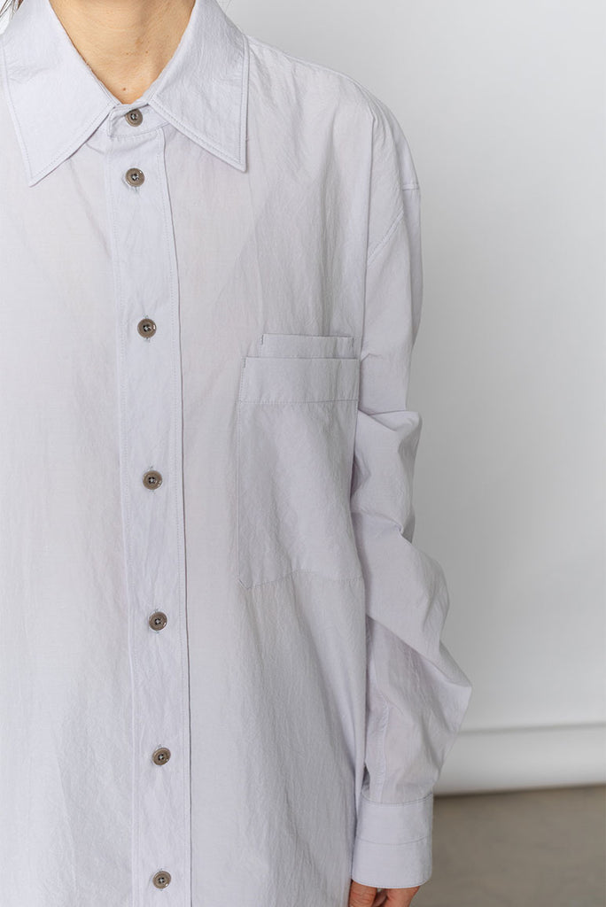 Double Pocket Shirt - Misty Lilac