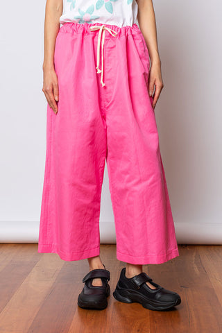 Drawstring Waist Pants - Pink