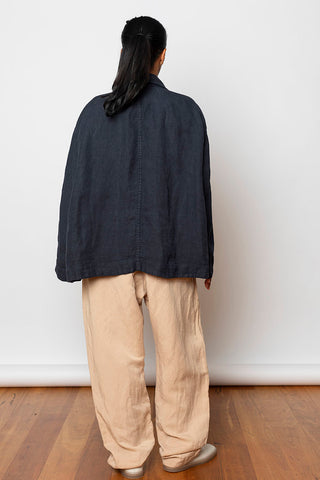 Drays Travail Linen Jacket - Night