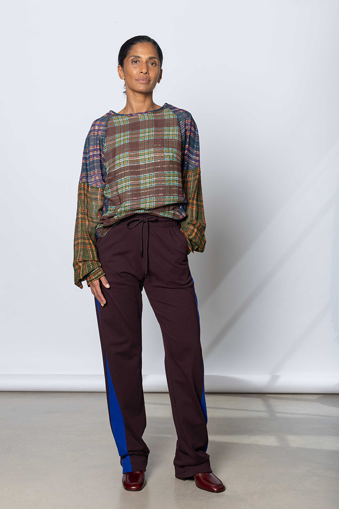 Hemerada Track Pants - Burgundy