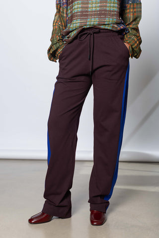 Hemerada Track Pants - Burgundy