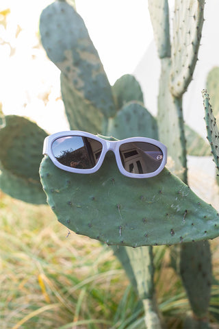 Dries Van Noten Wrap Around Sunglasses - Lilac