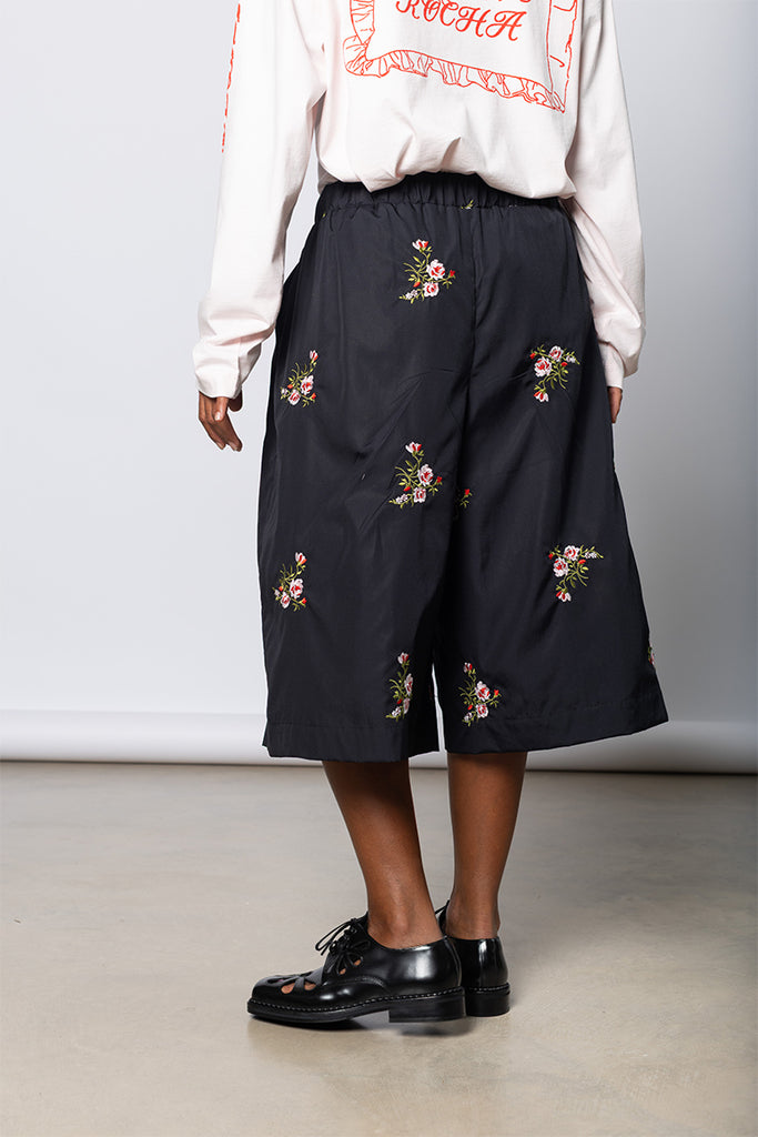 Elasticated Board Shorts - Black