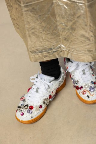Embellished Mizuno x Comme Des Garçons Girl Sneakers