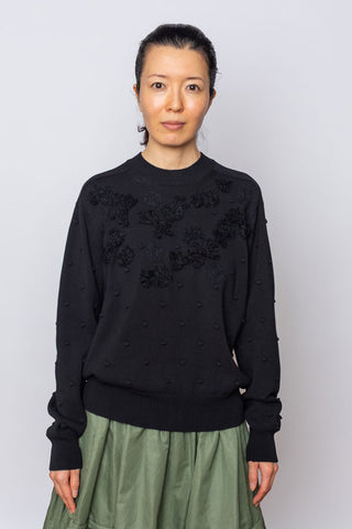 Embellished Sweater - Black