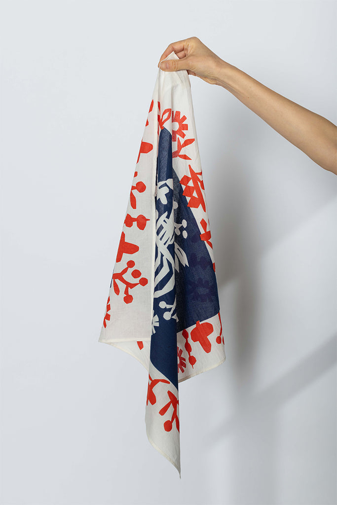 Emma Carlow Tree of Life Print Cotton Bandana