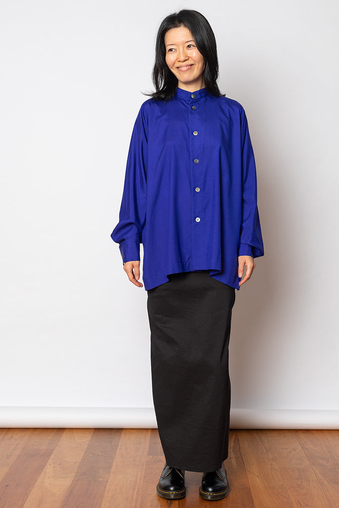 Enclothe Silk Shirt - Blue