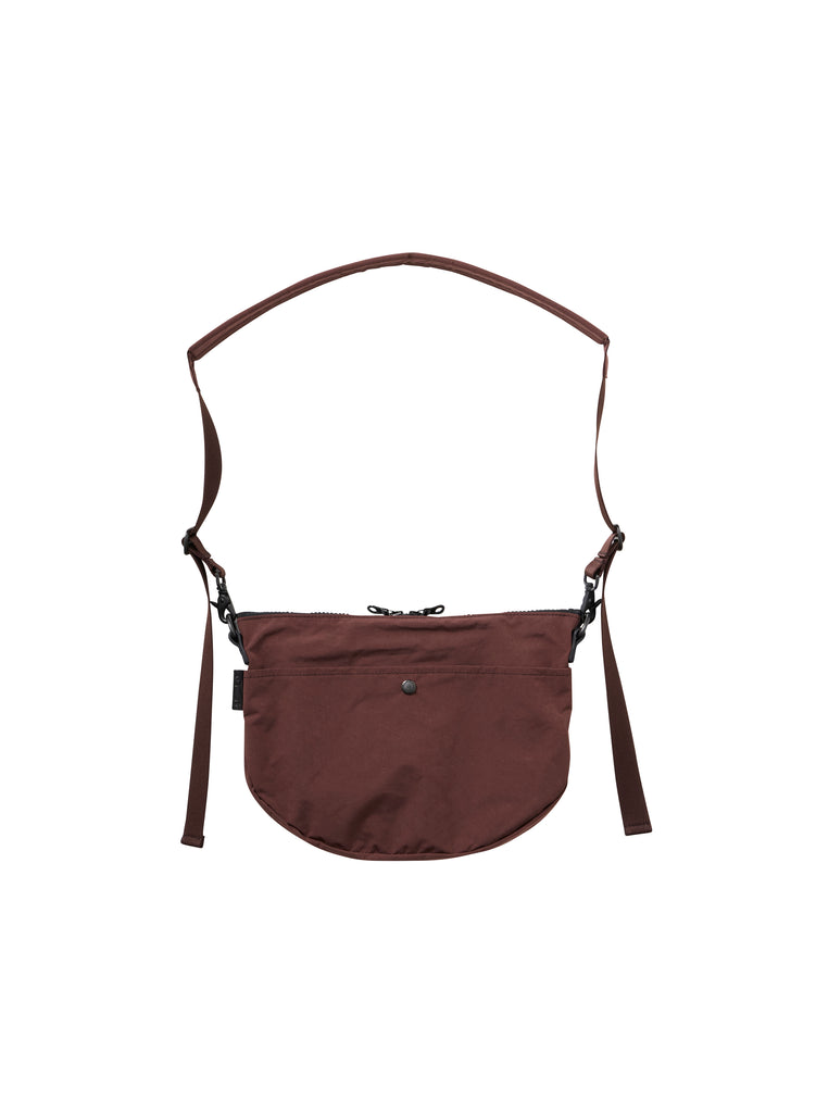 Split Yarn Small Body Bag - Bordeaux Brown
