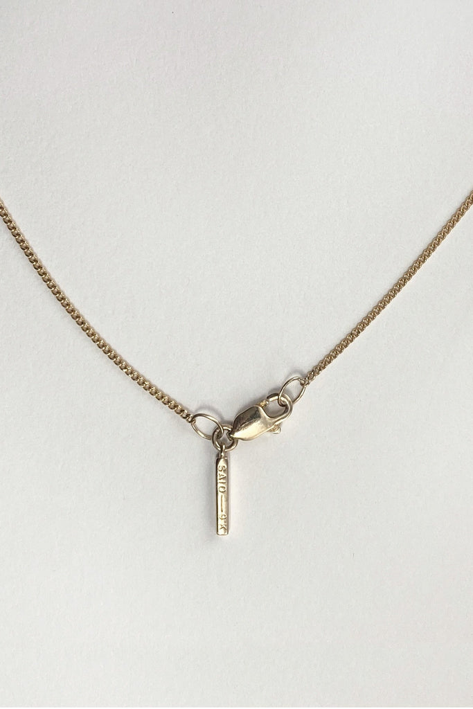 Fine Diamond Cut Curb Chain - Gold