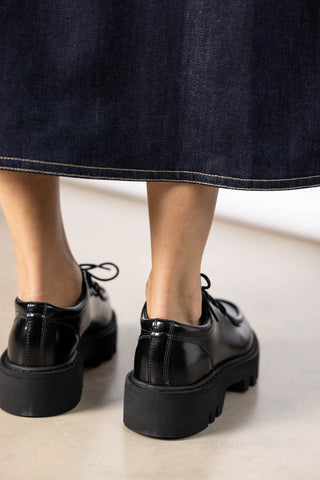 Falcone Wallabee Shoes - Black