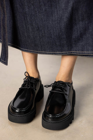 Falcone Wallabee Shoes - Black