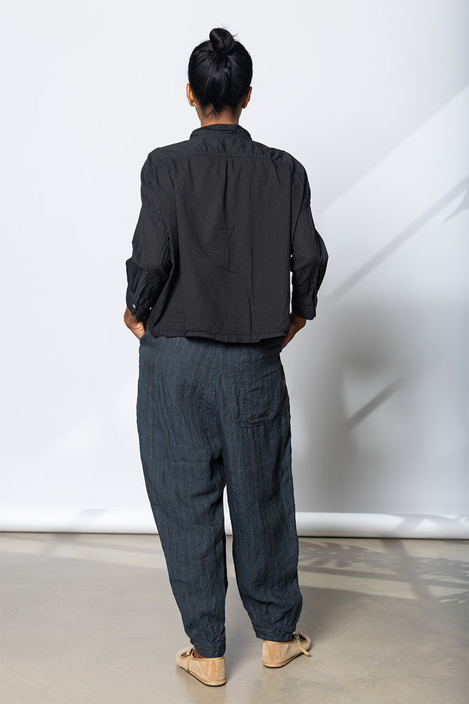 Fay Pant - Linen Stripe