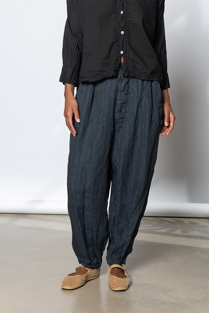 Fay Pant - Linen Stripe