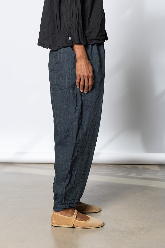 Fay Pant - Linen Stripe