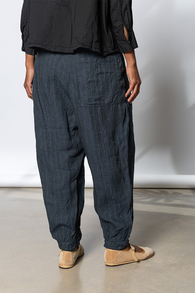 Fay Pant - Linen Stripe