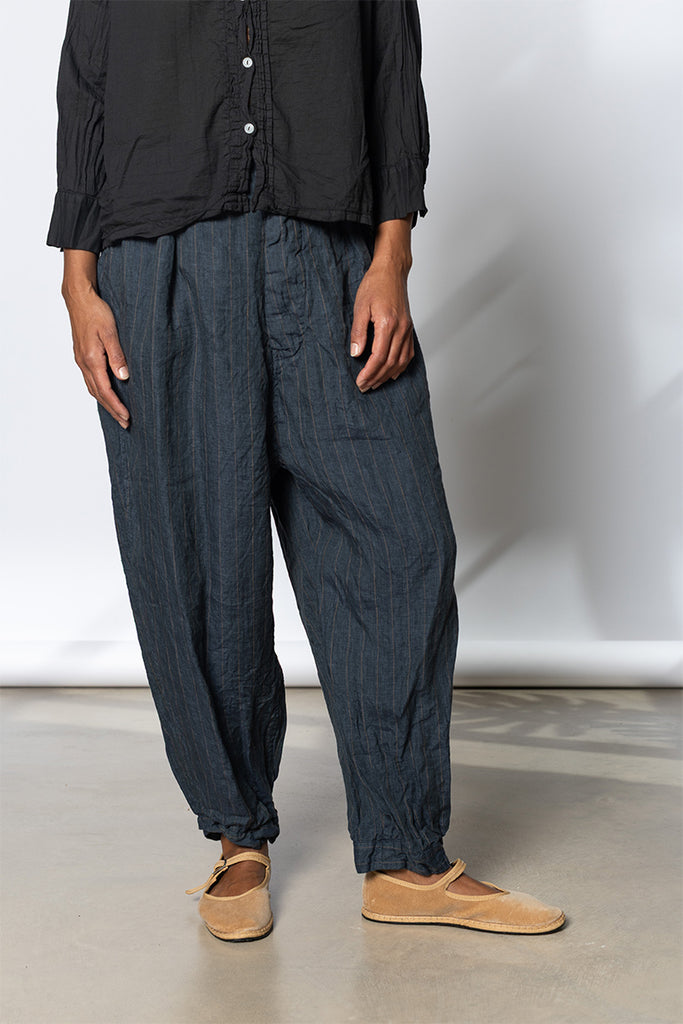 Fay Pant - Linen Stripe