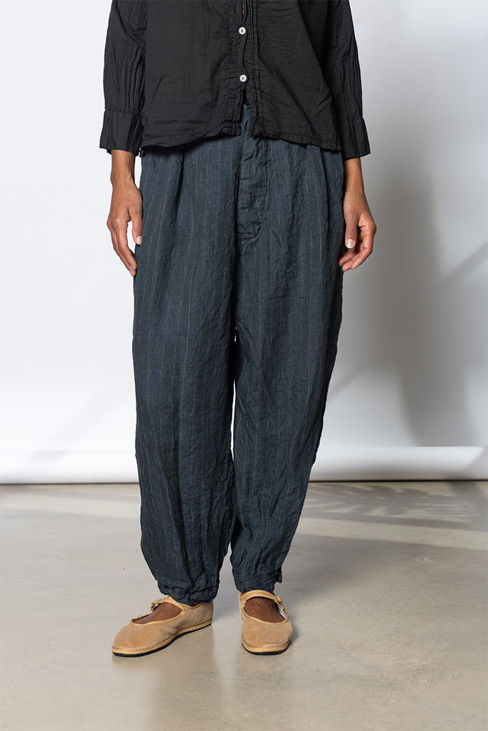 Fay Pant - Linen Stripe