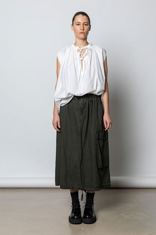 Fishtail Skirt - Khaki