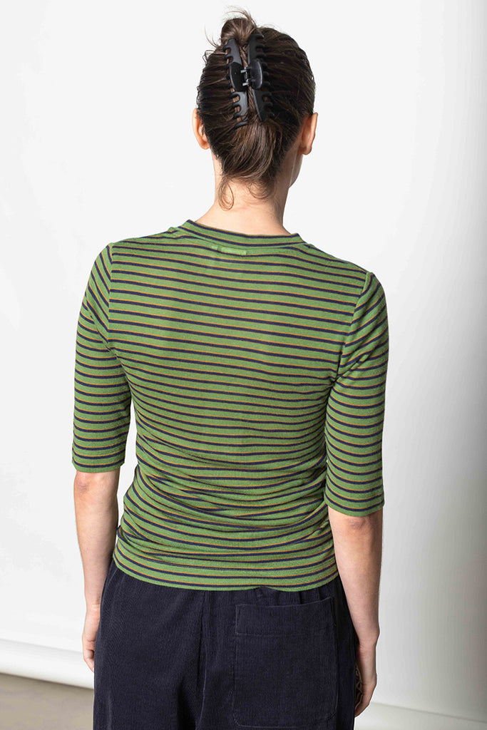 Fitted Half Sleeve Tee - Green