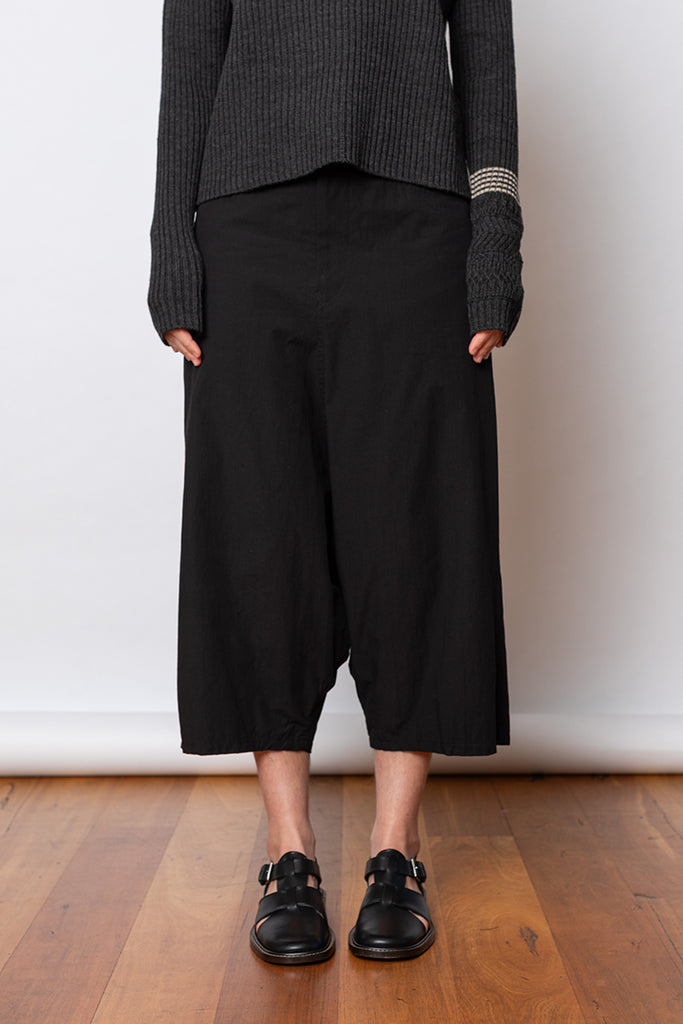 Five Pocket Sarouel Pant - Black