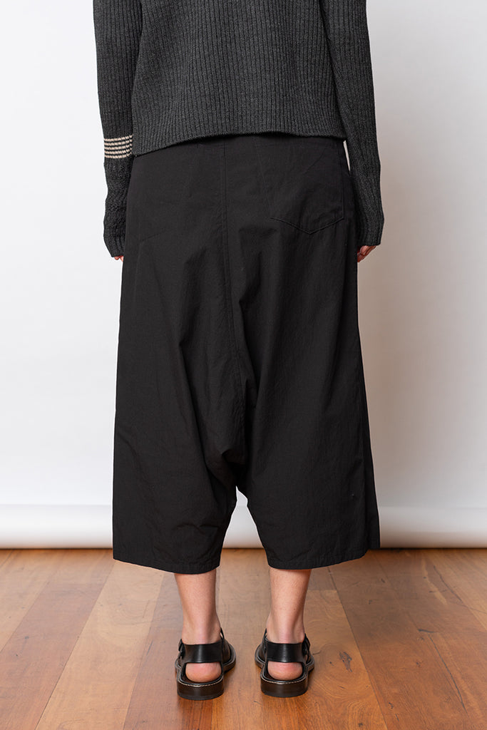 Five Pocket Sarouel Pant - Black