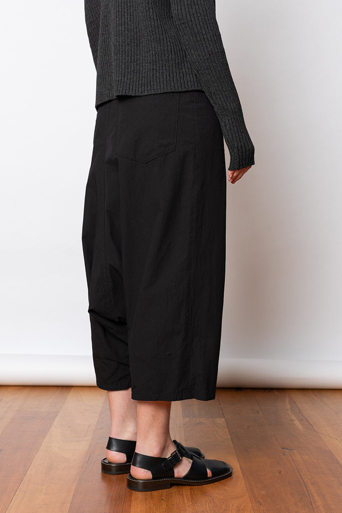 Five Pocket Sarouel Pant - Black