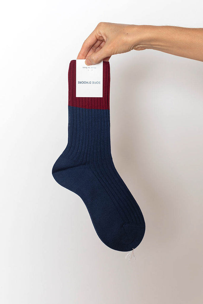 Four Crew Socks - Jam/Yale