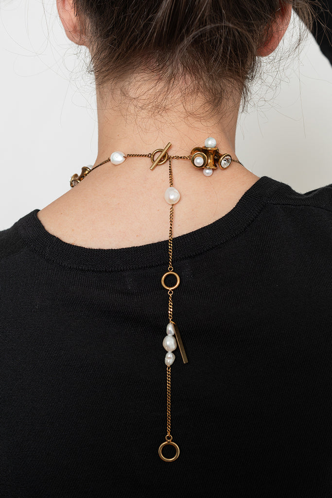 Freshwater Pearl Chain Necklace